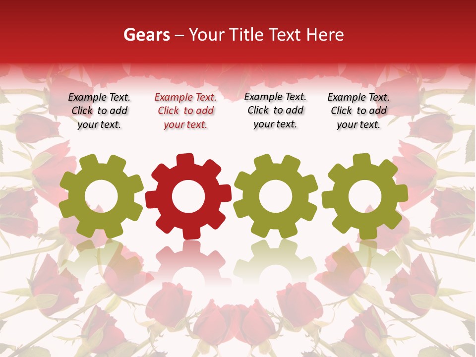 Beauty Text Giving PowerPoint Template