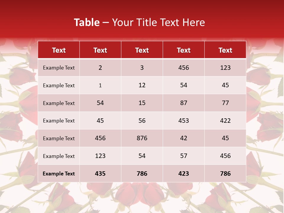 Beauty Text Giving PowerPoint Template