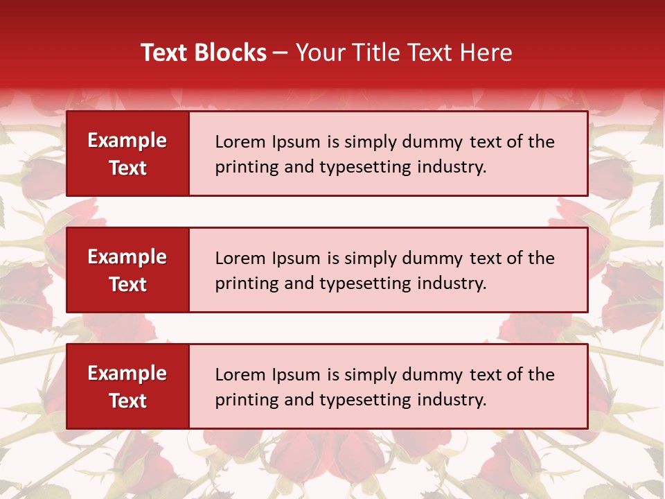 Beauty Text Giving PowerPoint Template
