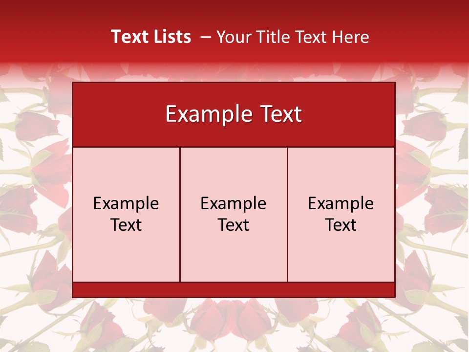 Beauty Text Giving PowerPoint Template