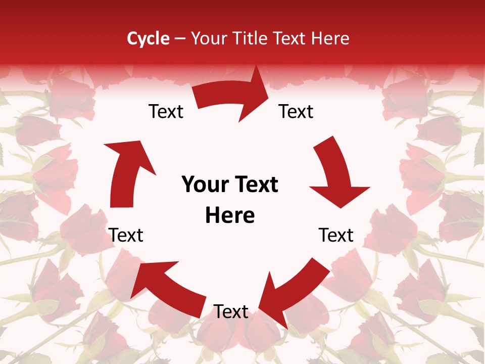 Beauty Text Giving PowerPoint Template