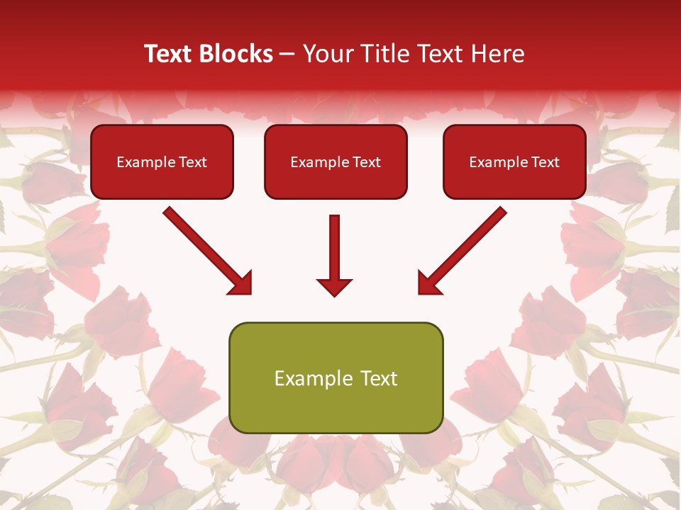 Beauty Text Giving PowerPoint Template