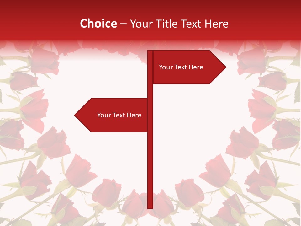 Beauty Text Giving PowerPoint Template