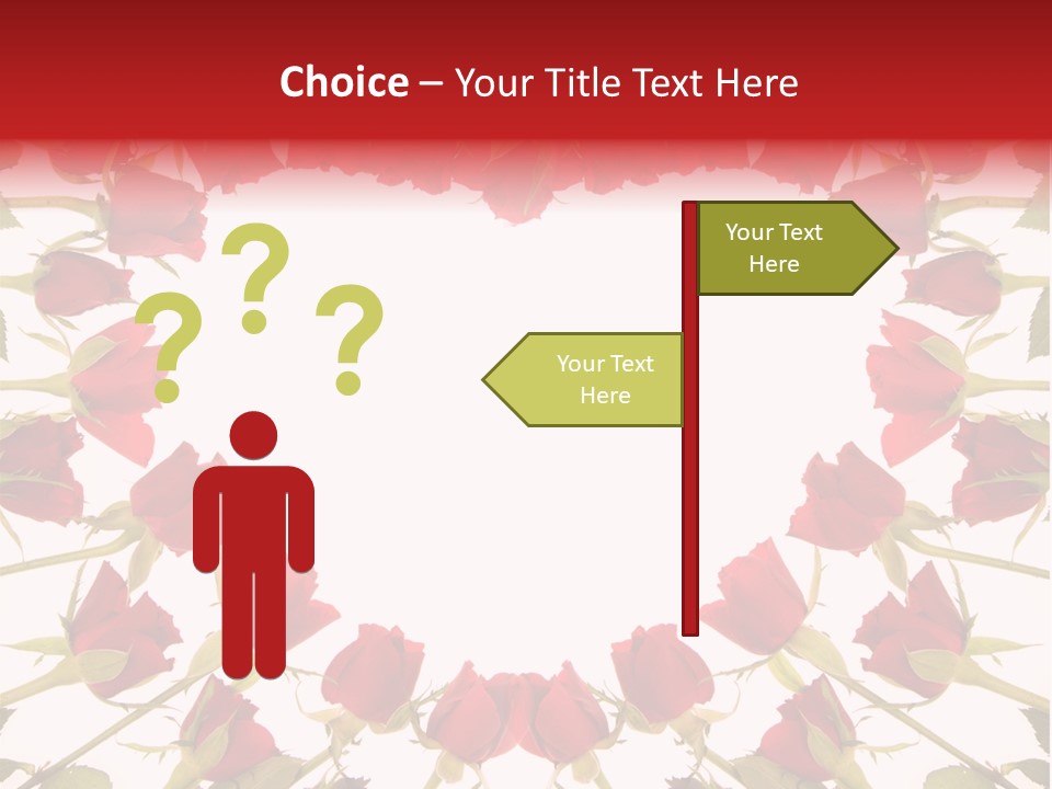 Beauty Text Giving PowerPoint Template