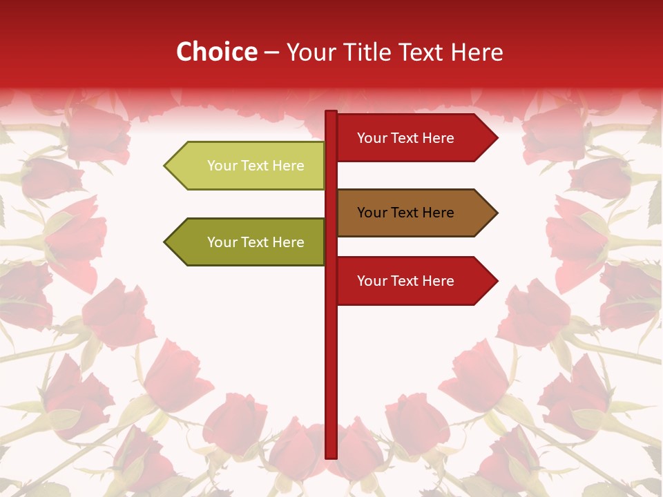 Beauty Text Giving PowerPoint Template