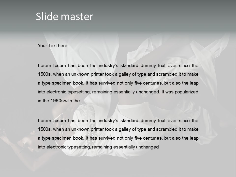 Rock Guitar Tattoo PowerPoint Template