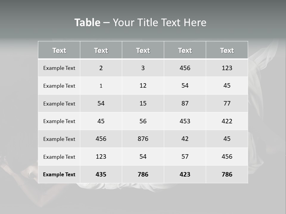 Rock Guitar Tattoo PowerPoint Template
