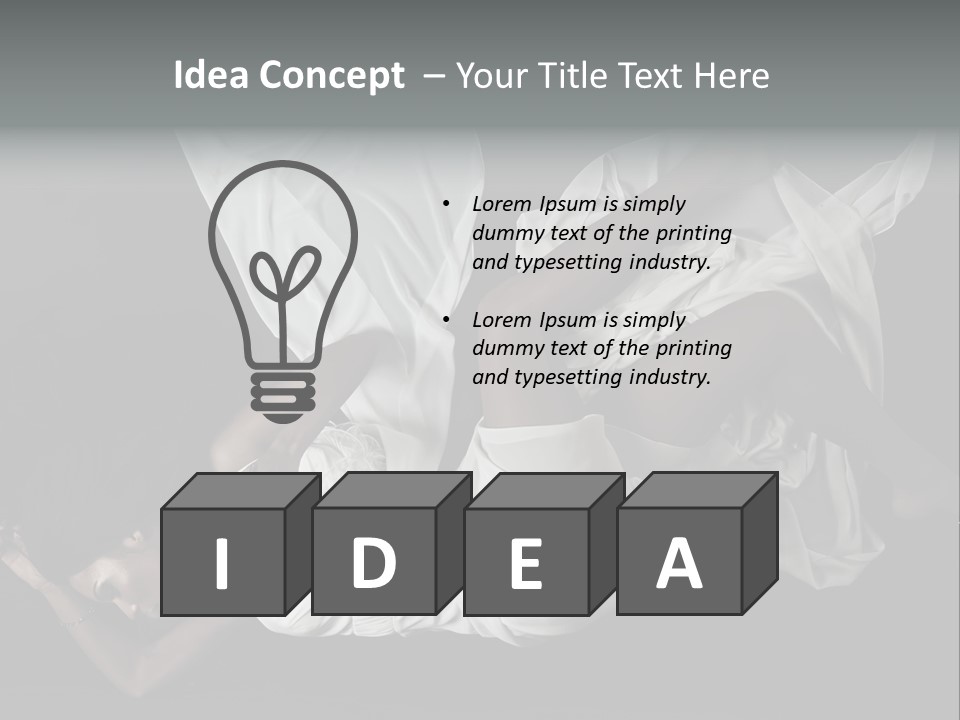 Rock Guitar Tattoo PowerPoint Template