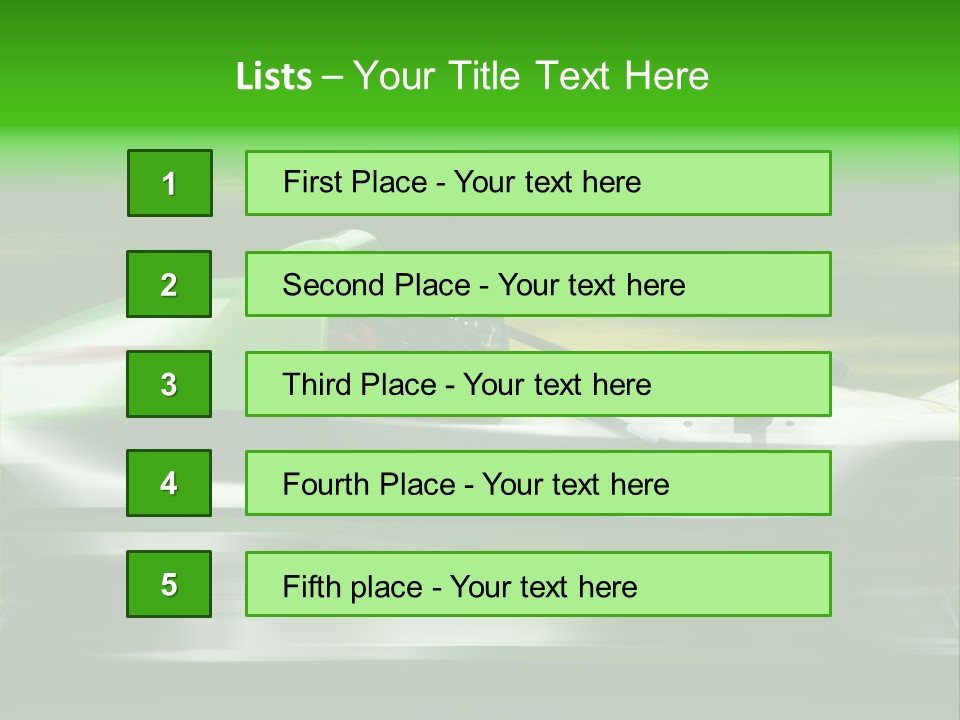 Extreme Car Auto PowerPoint Template