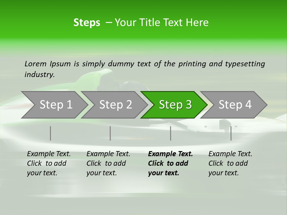 Extreme Car Auto PowerPoint Template
