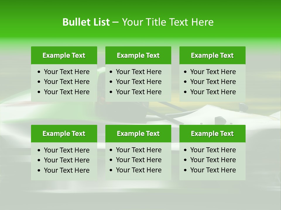 Extreme Car Auto PowerPoint Template
