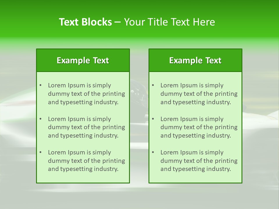 Extreme Car Auto PowerPoint Template