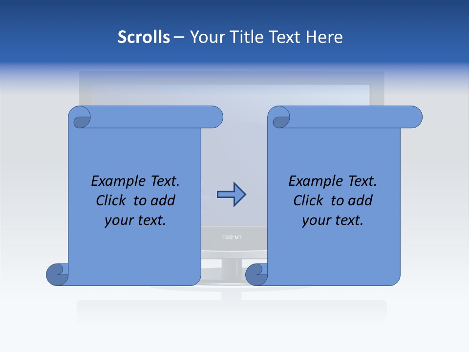 Screen Wide Screen Futuristic PowerPoint Template