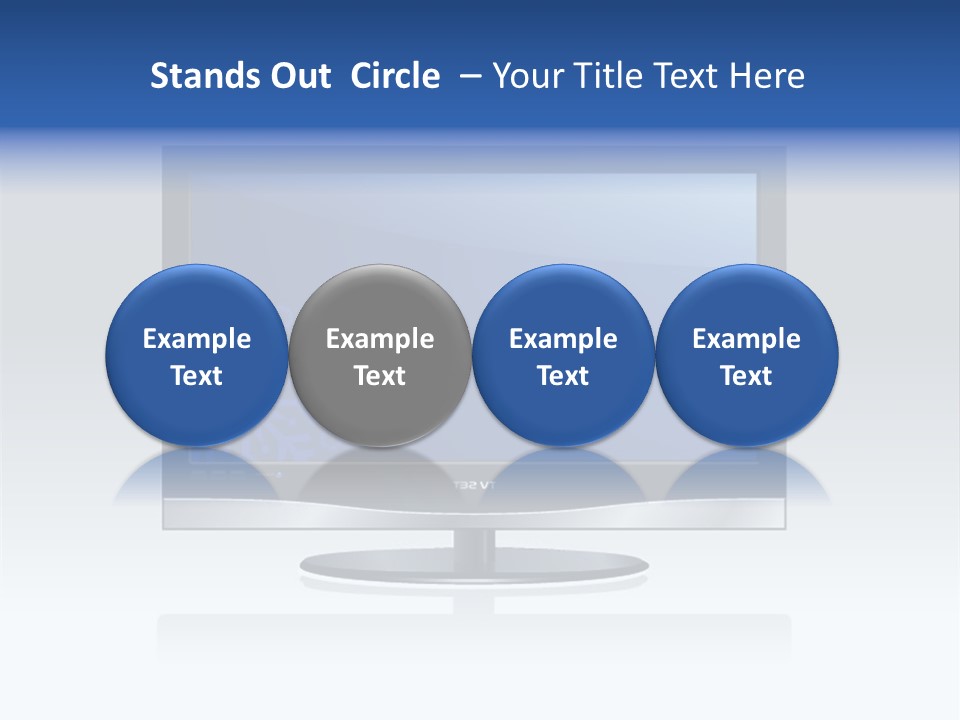 Screen Wide Screen Futuristic PowerPoint Template