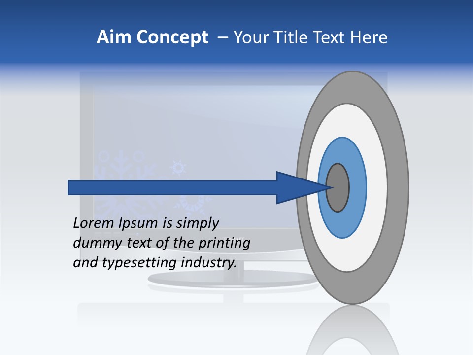 Screen Wide Screen Futuristic PowerPoint Template