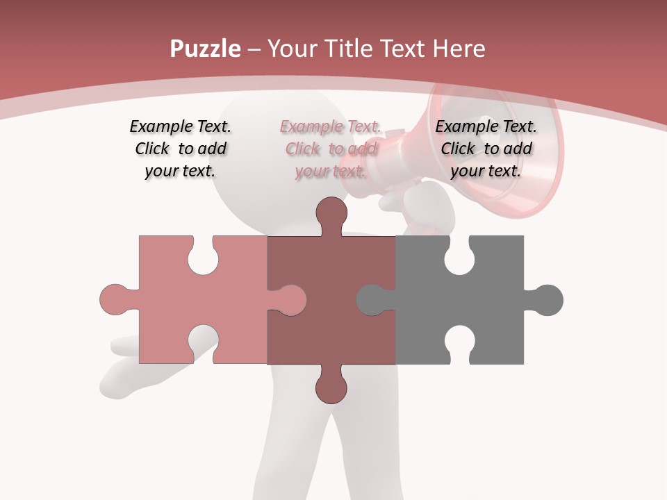 Loud Assert Talk PowerPoint Template