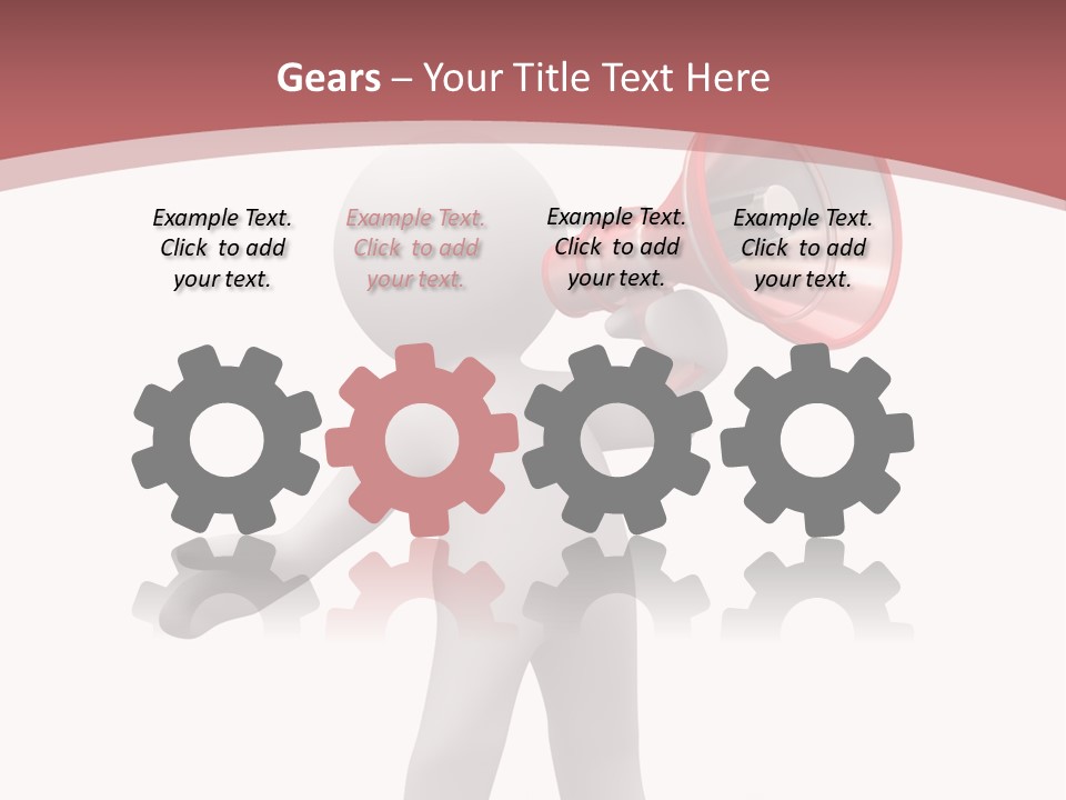 Loud Assert Talk PowerPoint Template