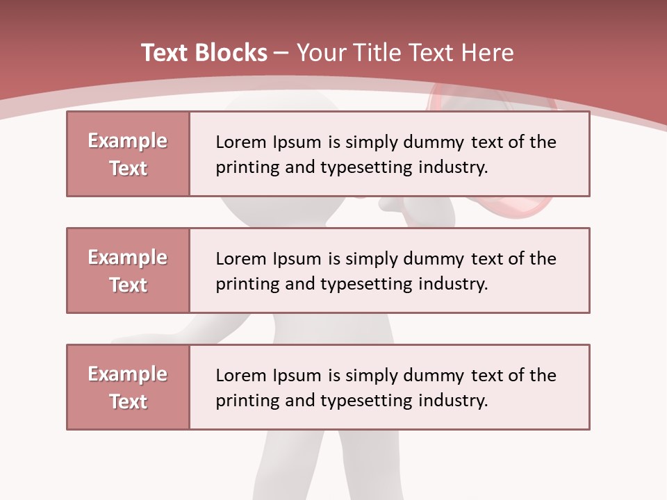 Loud Assert Talk PowerPoint Template