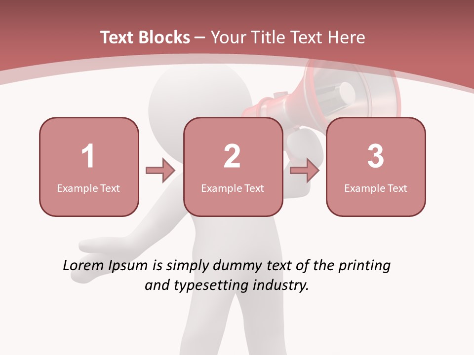Loud Assert Talk PowerPoint Template