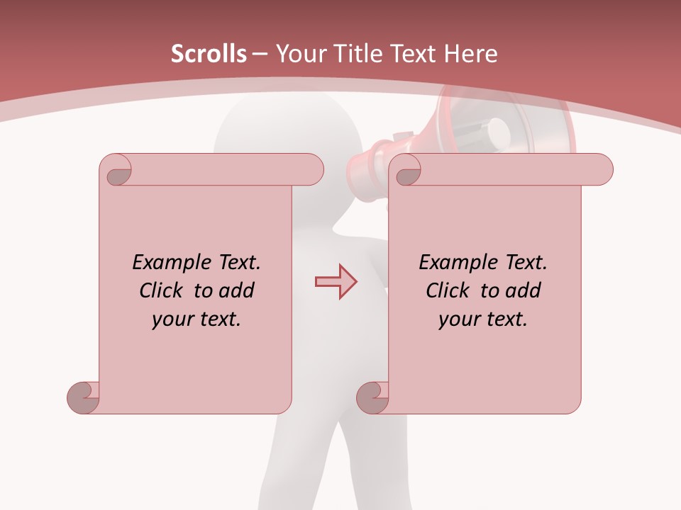 Loud Assert Talk PowerPoint Template