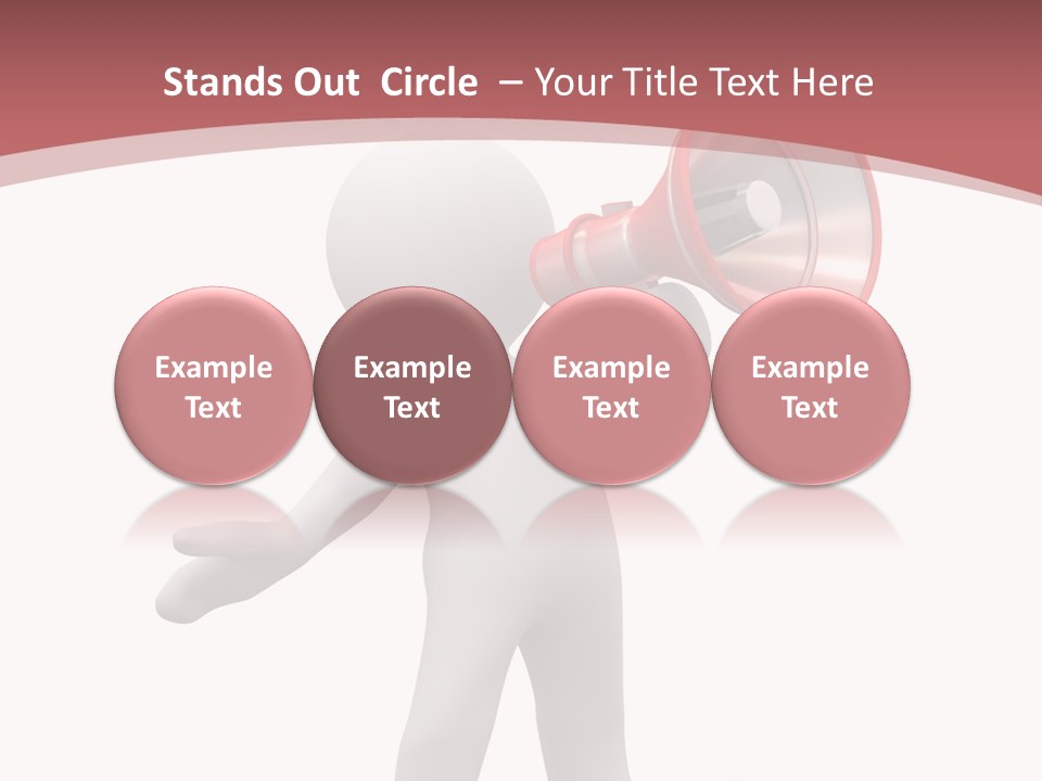 Loud Assert Talk PowerPoint Template