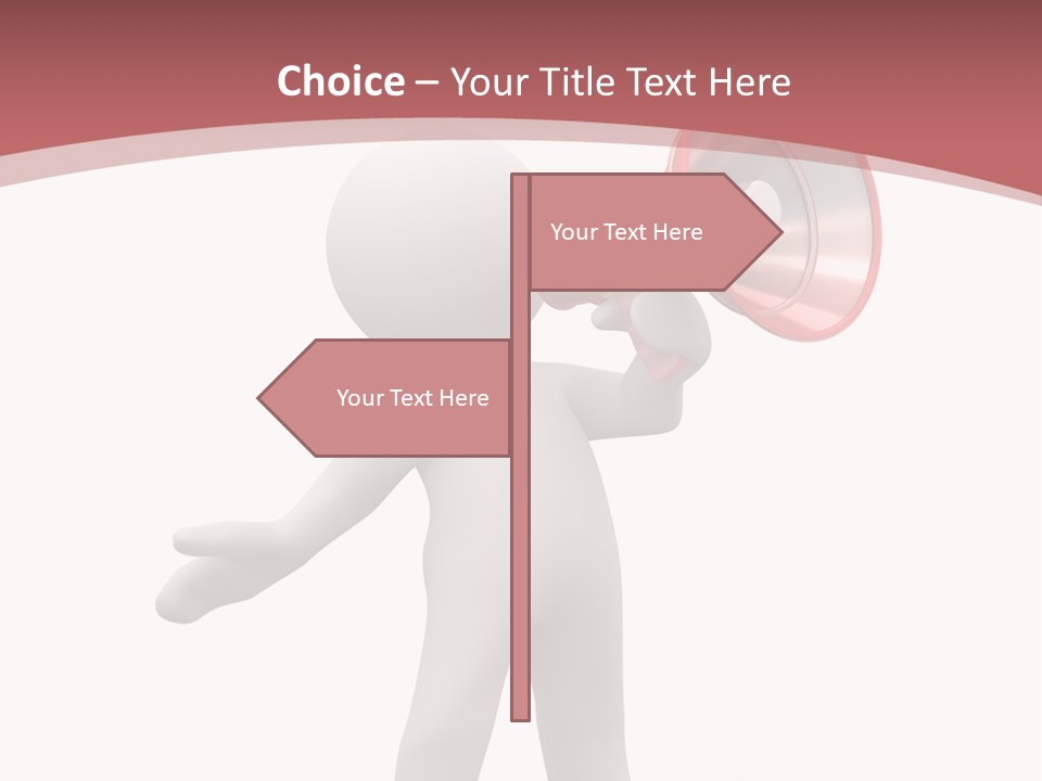 Loud Assert Talk PowerPoint Template