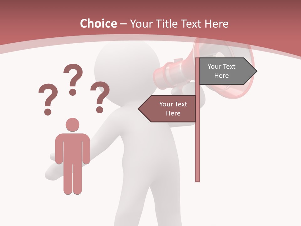 Loud Assert Talk PowerPoint Template