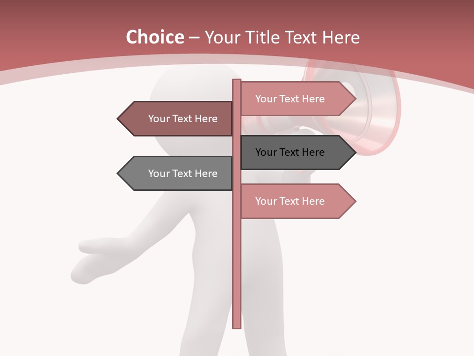 Loud Assert Talk PowerPoint Template