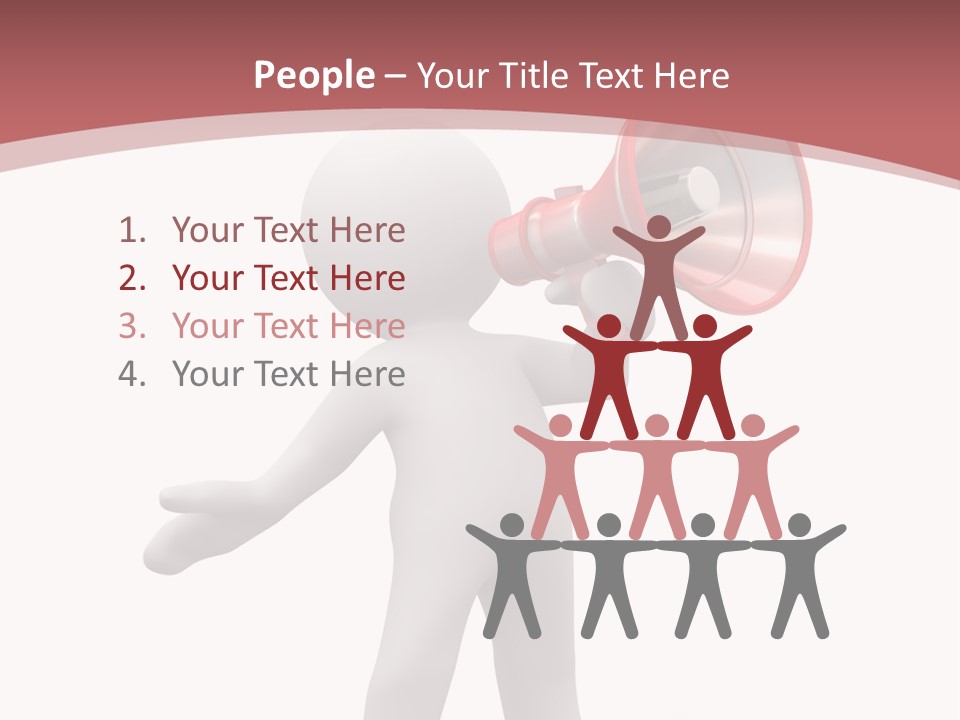 Loud Assert Talk PowerPoint Template