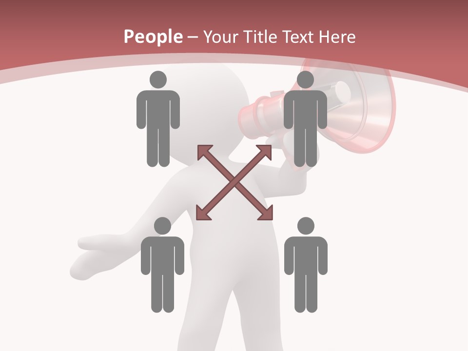 Loud Assert Talk PowerPoint Template