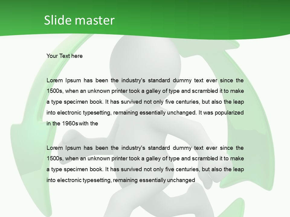 Soft Run Protection PowerPoint Template