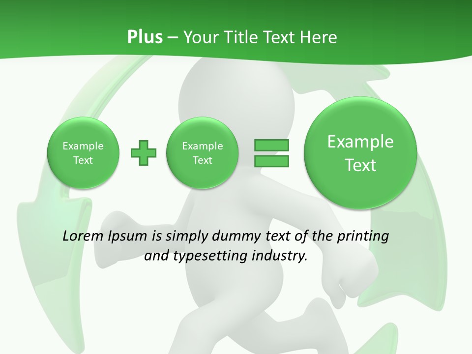 Soft Run Protection PowerPoint Template