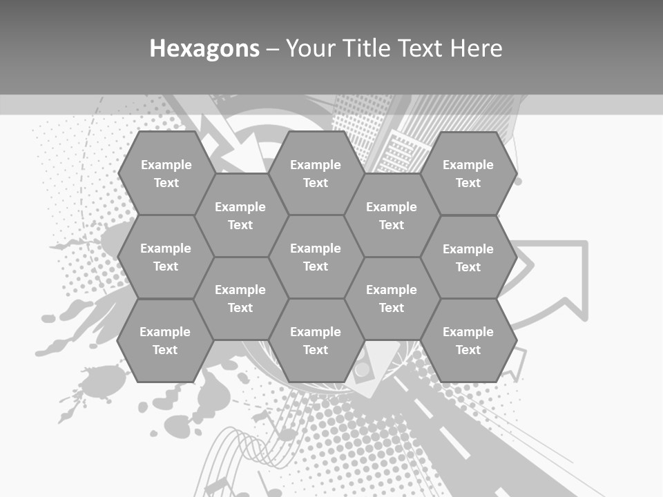 Scenic Ecology City PowerPoint Template