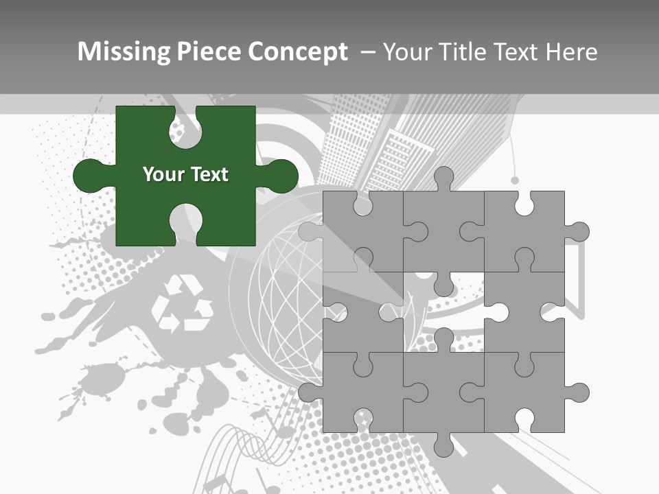 Scenic Ecology City PowerPoint Template