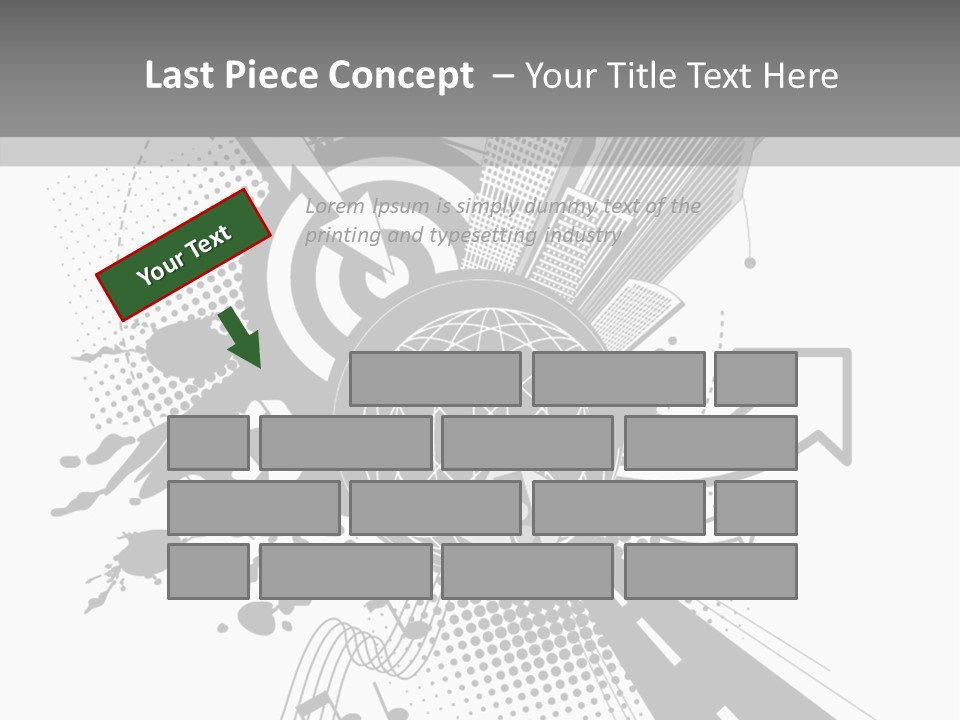 Scenic Ecology City PowerPoint Template