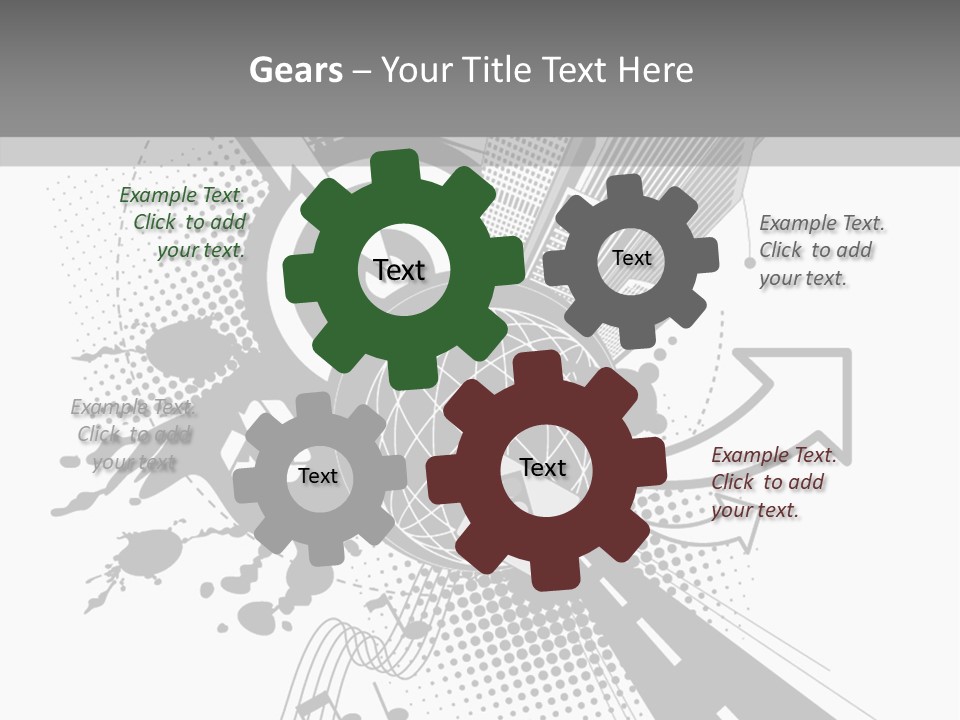 Scenic Ecology City PowerPoint Template