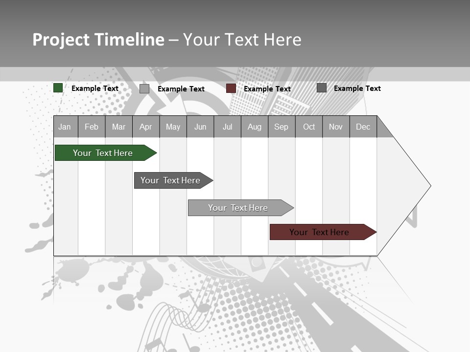 Scenic Ecology City PowerPoint Template