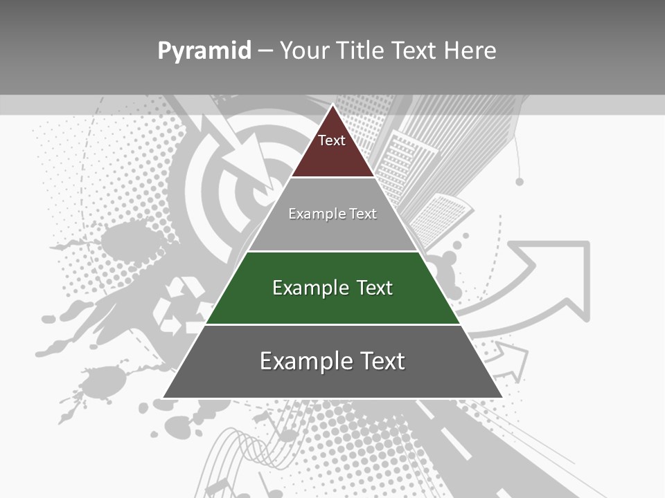Scenic Ecology City PowerPoint Template