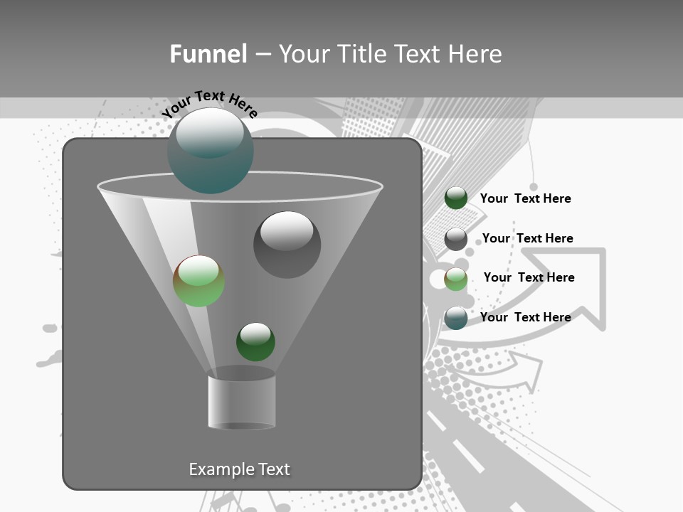 Scenic Ecology City PowerPoint Template