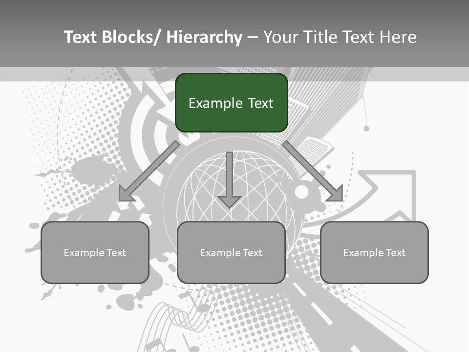 Scenic Ecology City PowerPoint Template