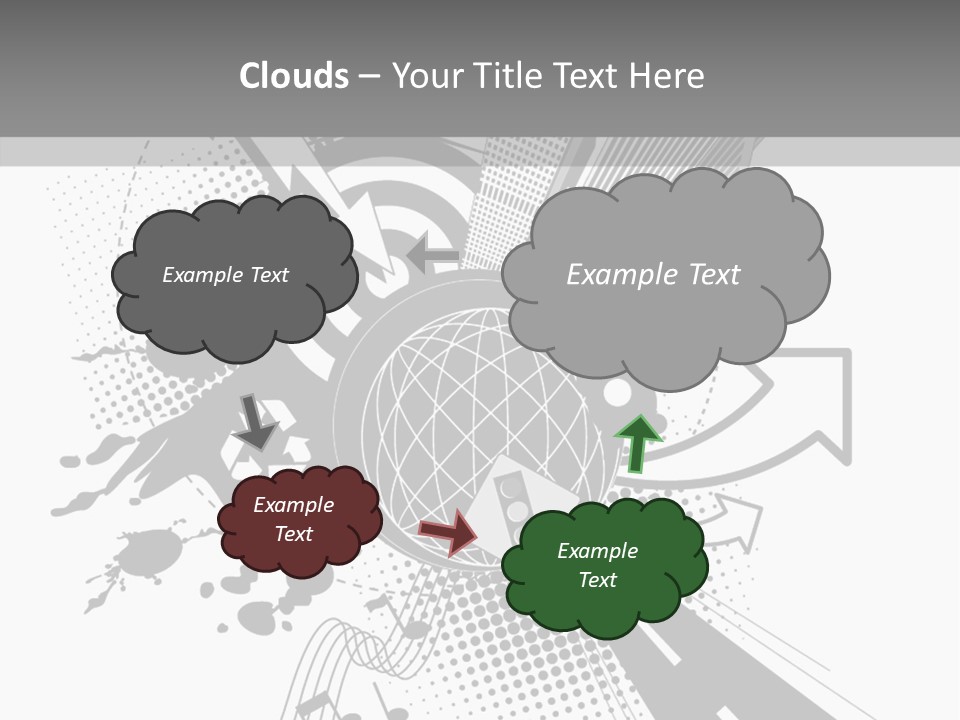 Scenic Ecology City PowerPoint Template