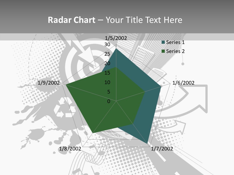 Scenic Ecology City PowerPoint Template