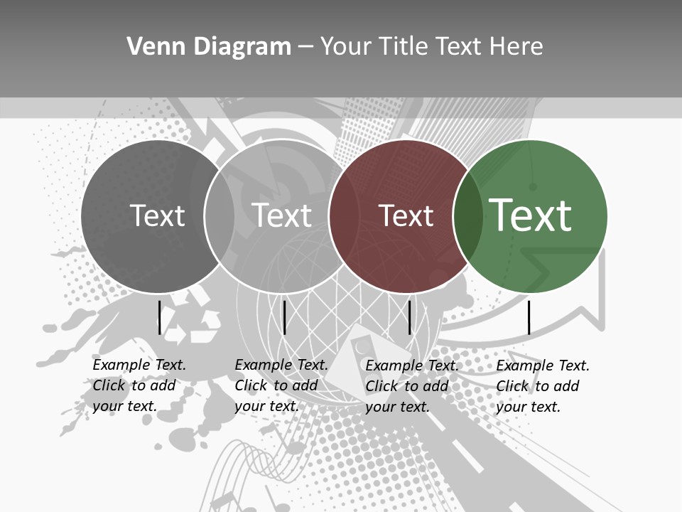 Scenic Ecology City PowerPoint Template