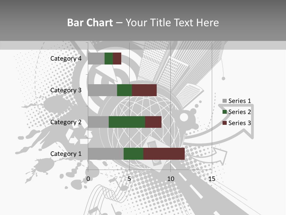 Scenic Ecology City PowerPoint Template