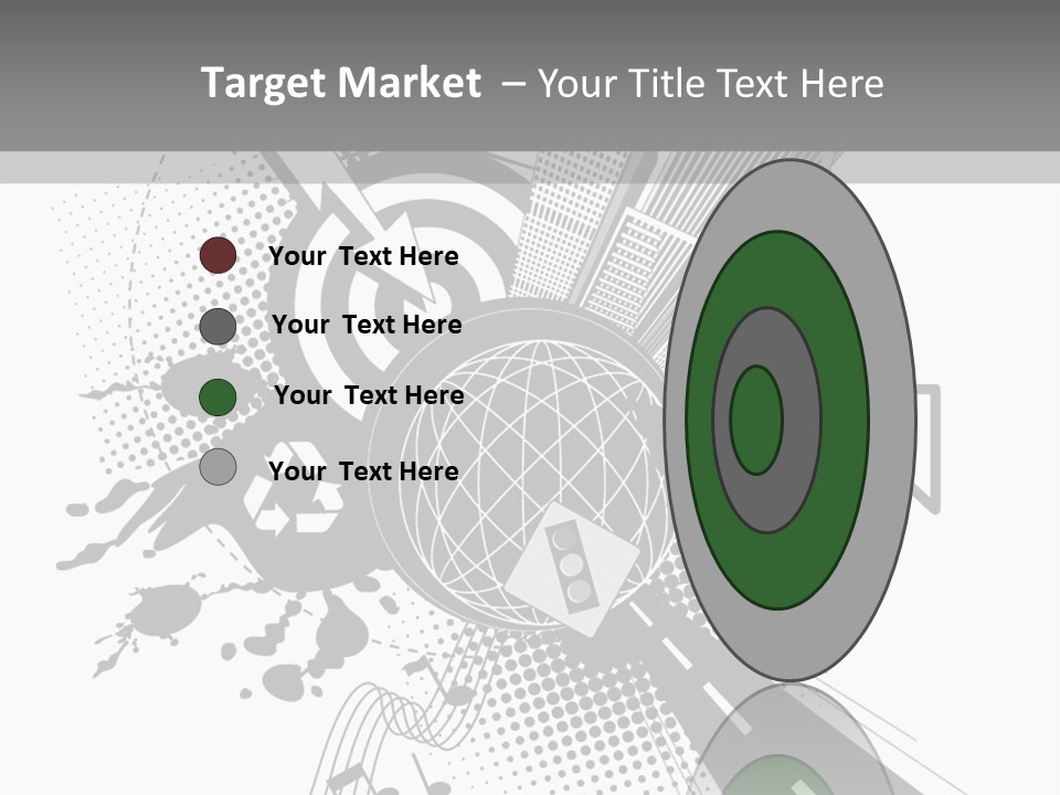 Scenic Ecology City PowerPoint Template