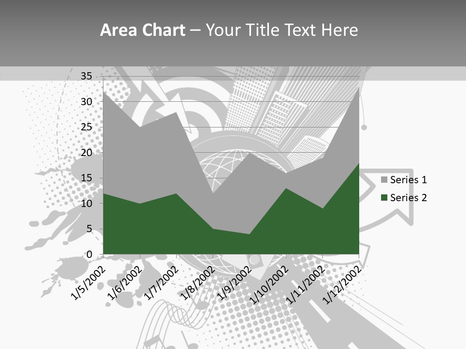 Scenic Ecology City PowerPoint Template