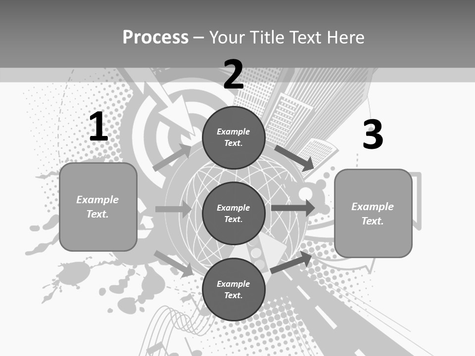 Scenic Ecology City PowerPoint Template