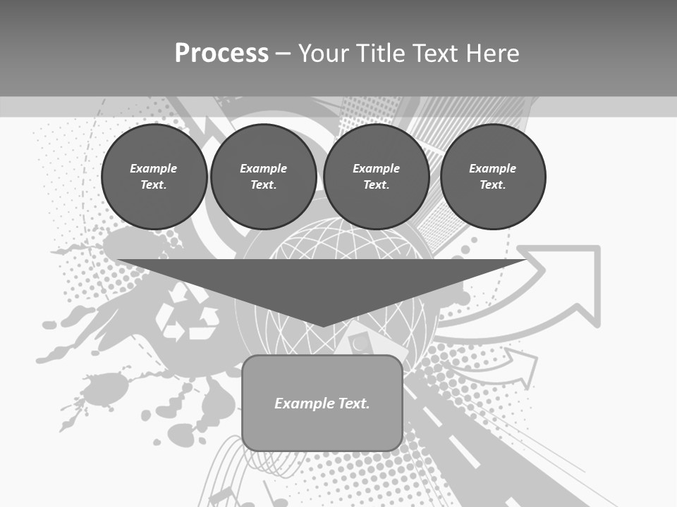 Scenic Ecology City PowerPoint Template