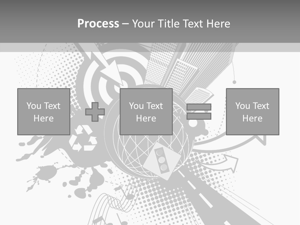 Scenic Ecology City PowerPoint Template