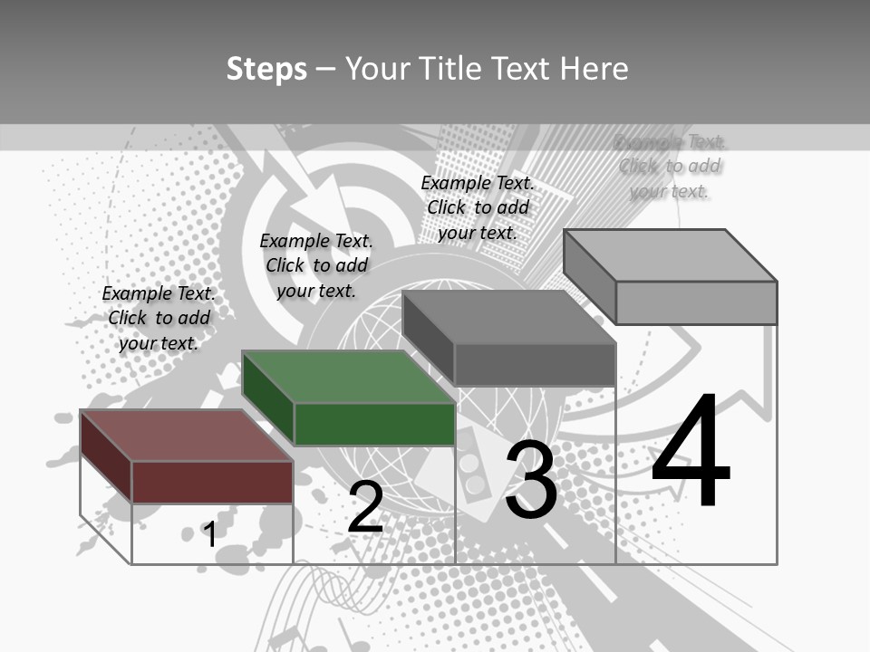 Scenic Ecology City PowerPoint Template